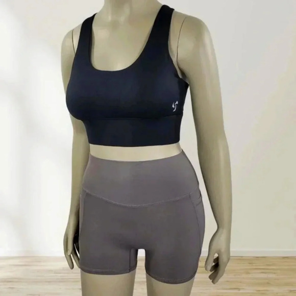 Pedigree eMPWR Women’s Strapback Sports Bra | High Support | Evo-Dry™ (black) - Picture 7 of 9